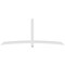 Ekena Millwork Bellingham Architectural Grade PVC Gable Bracket, 108"W x 45"H x 4"D x 4"F, 10/12 Pitch GBP108X45X0404BEL00 - alternate 3